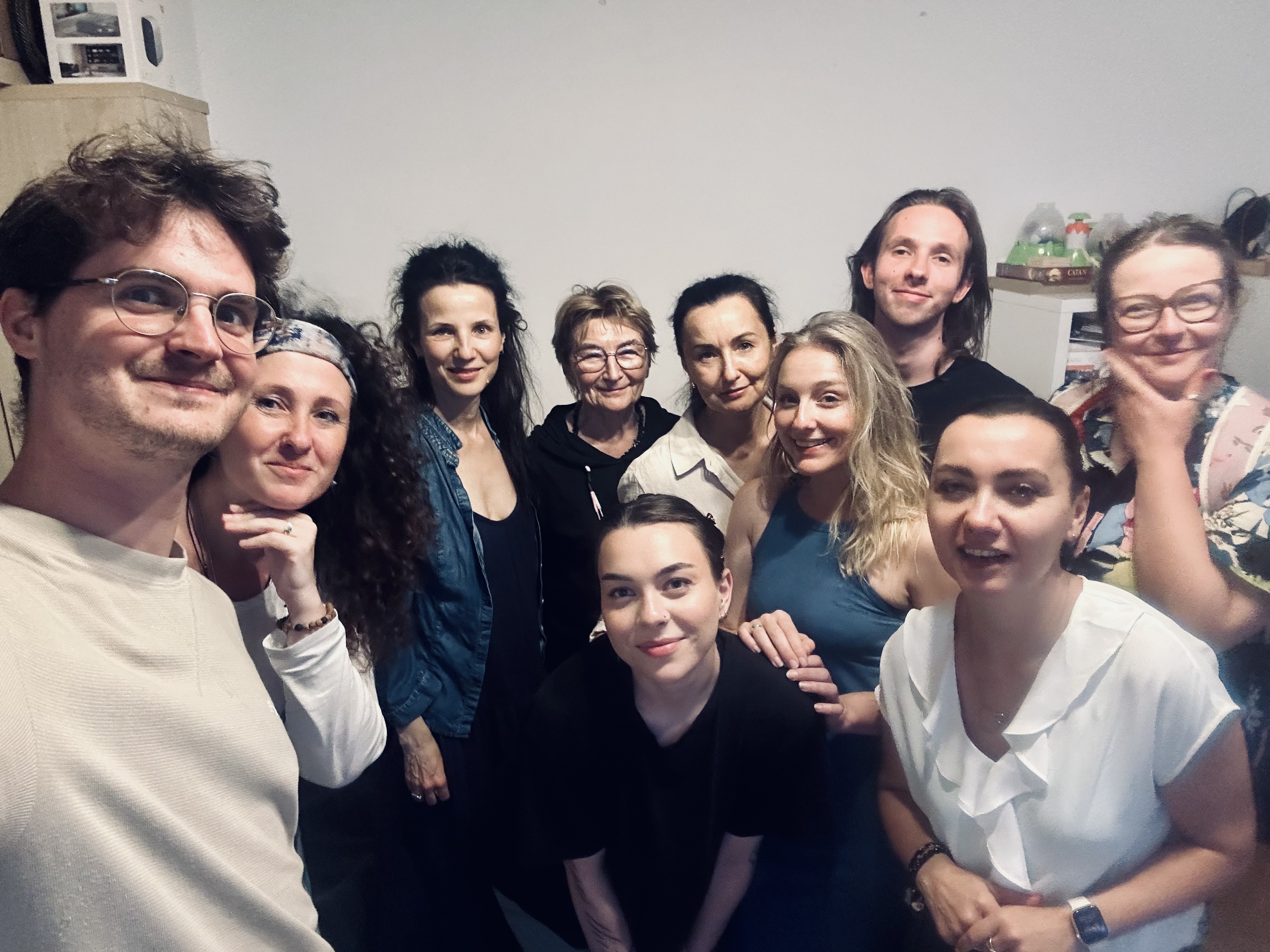 Uczestnicy jednej z grup terapeutycznych